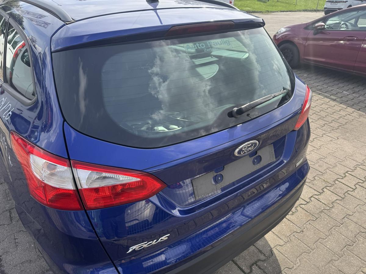 Ford Focus 3 original Heckklappe mit Heckscheibe Indic Blau Kombi Bj.2014